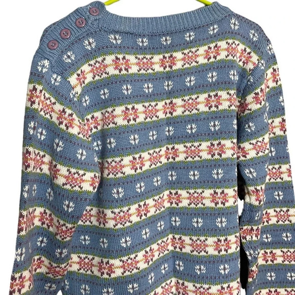 Vintage J Jordan Women’s Crewneck Acrylic Blend Sweater Size Small - Picture 7 of 8